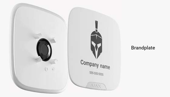 Brandplate