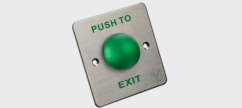 Door Release Button (Stainless steel)