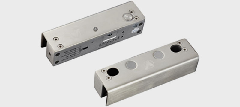 Fail safe electric bolt - for fully frameless glass door